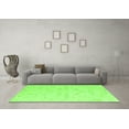 thumbnail image 3 of Ahgly Company Indoor Round Oriental Green Traditional Area Rugs, 5' Round, 3 of 4