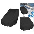 thumbnail image 4 of 1 pieza cubierta de asiento de barco al aire libre impermeable cubierta de asiento de yate plegable Negro Cola Funda para asiento de barco, 4 of 8