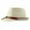 Beige, variant on Clearance! Fdelink Unisex Summer Straw Structured Packable Sun Summer Beach Hat Cuban Trilby Hat, Fashion Hat (Beige)