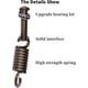 thumbnail image 2 of Hammock Chair Ultimate Hanging Kit - Egg Hammock Chair Spring Pin Plug Hardware- 500lb Hammock Chair Hanging Kit For Hanging Basket Chairs Hammock And, 2 of 5