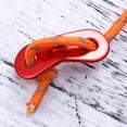 thumbnail image 4 of CIMAXIC 6 Pack 4M 4mm Outdoor Tent Rope Reflective Tent Guy Lines Guide Ropes Camping Hiking Polypropylene Rope Paracord with Aluminum Adjuster for Camping Tent Canopy Awning (Orange), 4 of 4