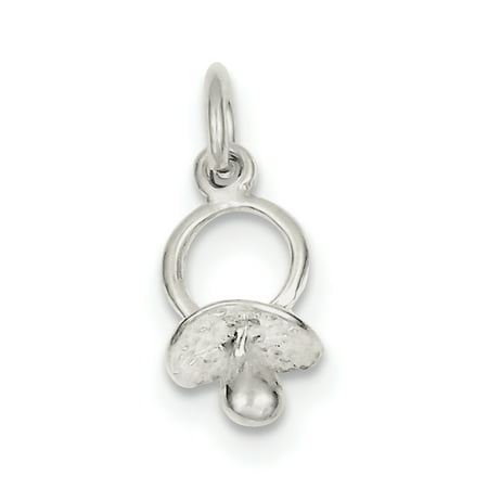 Pacifier Charm Jewelry - Roy Rose Jewelry Sterling Silver Pacifier Charm Pendant