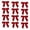 A, variant on Lilixerw Velvet Bow Ornament Set, 12 Pack Burgundy Ribbon Bows with Wand Stick, 5.31x4.72x0.98 inch, for Christmas Tree Gift Wrapping Decoration