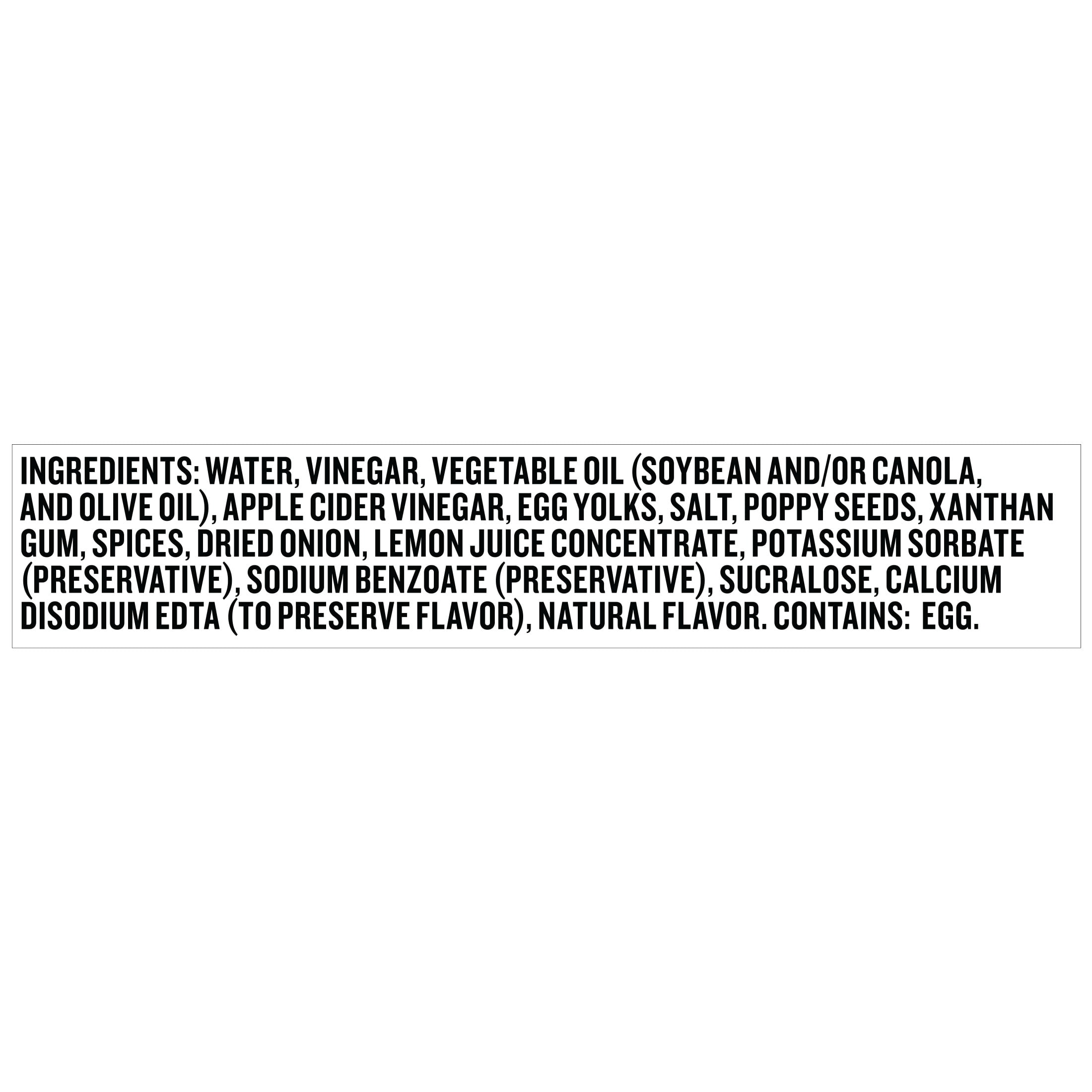(3 pack) G Hughes Zero Sugar Poppyseed Salad Dressing