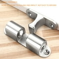 thumbnail image 3 of Boucle de Porte Invisible Silencieuse en Alliage de Zinc pour Maison, 3 of 9