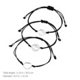 thumbnail image 4 of 1 Ensemble Bracelets Mère Enfants Bracelet Cœur Assorti Bracelet Tissé Réglable, 4 of 9
