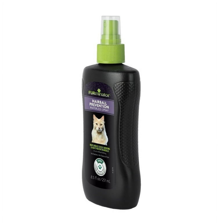 Furminator hairball prevention waterless spray for cats 2025