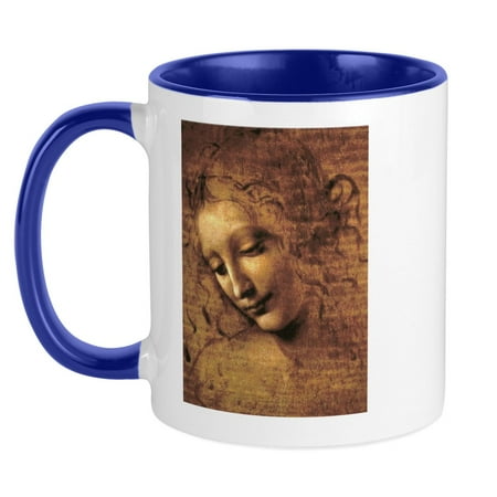 

CafePress - Leonardo Da Vinci La Scapigliata Mug - Ceramic Coffee Tea Novelty Mug Cup 11 oz