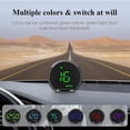 thumbnail image 2 of G13 GPS para AutomóVil Head-Up Display HUD VelocíMetro Reloj Digital HD Head-Up Universal, 2 of 5
