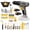 Grey-yellow, variant on Pulituo 20V Cordless Drill Driver Kit, Home Tool Set with 20V Lithium-Ion Drill, 119PCS All-Purpose Kit, 21+1 Torque, 2-Speed, DIY & Home Repairs Yellow