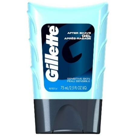 Gillette After Shave Gel Sensitive Skin 2.50 oz (Pack of