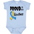 thumbnail image 3 of Inktastic Proud of My Brother Down Syndrome Awareness Boys or Girls Baby Bodysuit, 3 of 5