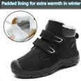 thumbnail image 5 of Cyiecw Kids Winter Outdoor Hiking Ankle Boots Warm Fur Snow Boots Anti Slip Trekking Walking Shoes Boys Girls, 5 of 7