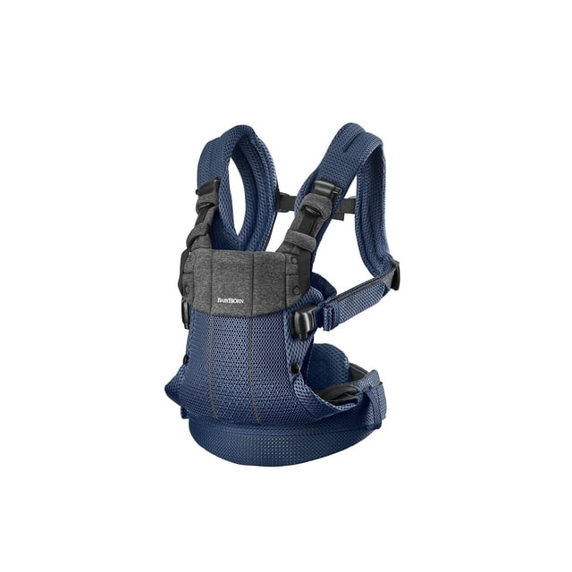 Portabebé BabyBjörn Azul Marino Malla 3D Harmony