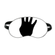 thumbnail image 1 of Cuatro gesto silueta patron Máscara de sueño, 1 of 4
