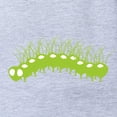 thumbnail image 2 of CafePress - Tr_Hairycaterpillar Gr - Cute Infant Baby Football Bodysuit, 2 of 3