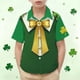 thumbnail image 2 of Las Niñas Serán Niñas Bruja Camisa Lindo Día de San Patricio Impresión Manga Corta Top Casual para Niños Manga Corta Camisa de Vestido, 2 of 9