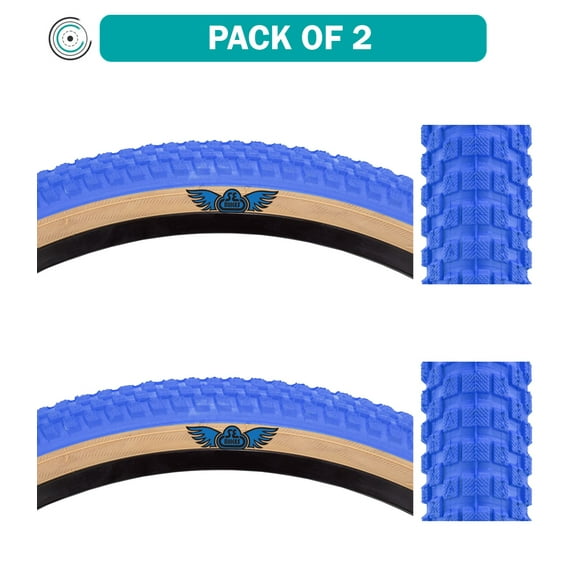SE Bikes Cub Tire 26x2.0 Blue/Tan 27 TPI / MPC