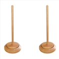 thumbnail image 1 of 2X Dispensador de Soporte de Hilo de Madera para Ganchillo, Soporte de Bola de Hilo para Tejer, Dispensador de Husillo de Hilo, Herramienta de Ganchillo, 1 of 6