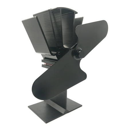 

Silent Heat Powered Stove Fan Wood Stove/Log Burner/Fireplace Heating Eco Friend