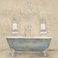 thumbnail image 3 of Grey, Jace 12x12 Black Modern Framed Museum Art Print Titled - Blue Bath 2, 3 of 5