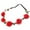 Red, variant on Floral Wreath Headband for Women And Girls, Daisy Crown Hair Accessory, Festival Flower Crown Baberdicy, Ideal for Women, Girls, Festival-Goers