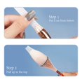 thumbnail image 4 of 100 Pcs Pinceaux de Maquillage Ensemble de Protection de Stylo Réutilisable Extensible Filet Élastique Manche de Couverture de Maille (ne comprennent pas les brosses) blanc (100 Pcs), 4 of 6