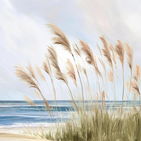 Art.com Beach Pampas Art Print by Isabelle Z, 30" x 30"