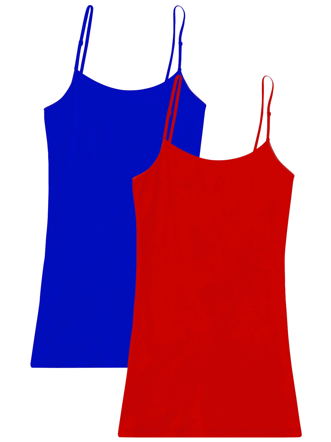 Simlu Simlu Cotton Cami Spaghetti Strap Tank Tops Pack Plus Size