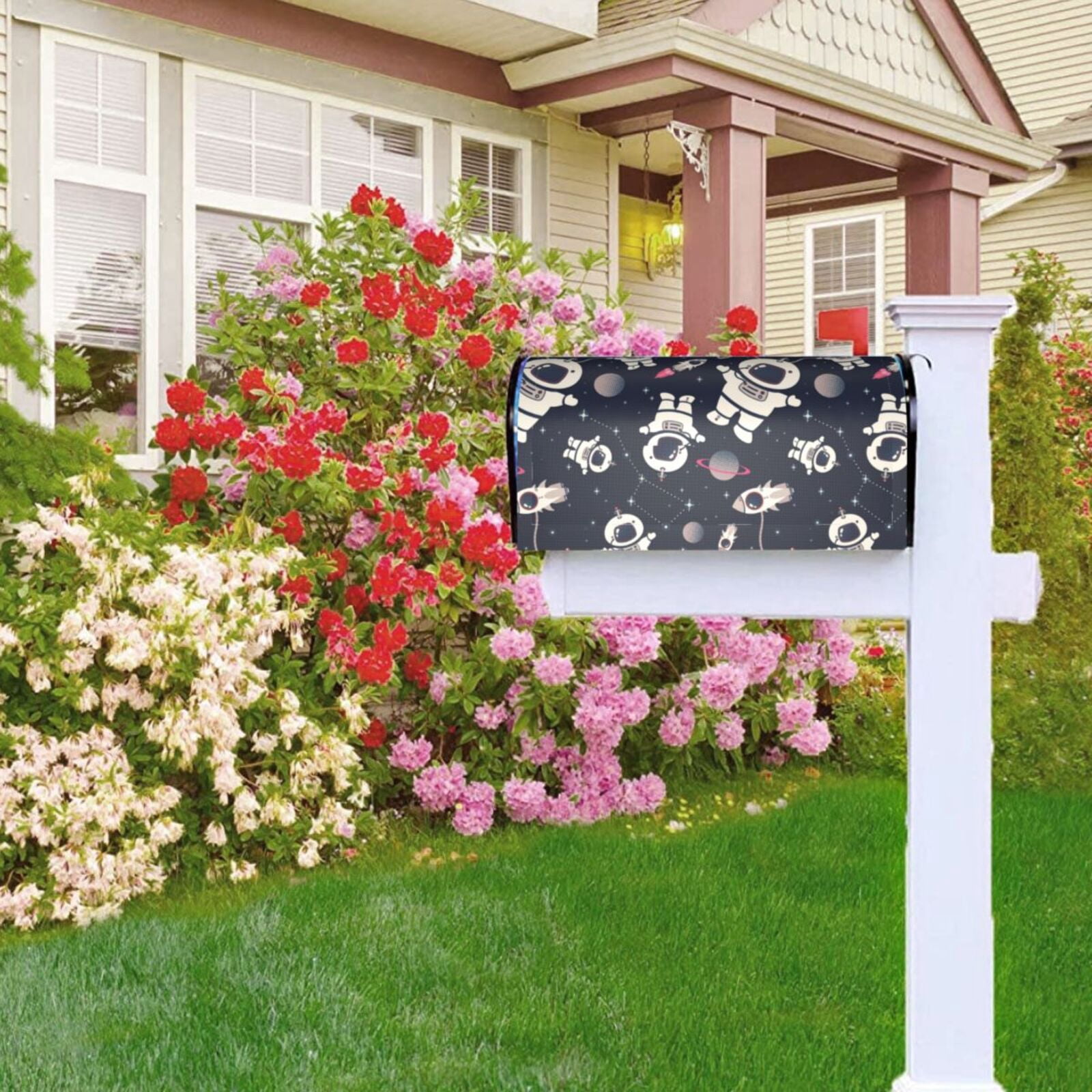 Kdxio Magnetic Mailbox Cover 21x18 in Mailbox Cover Outdoor Decoration Holiday Mailbox Covers for Home Garden Yard-21x18 in