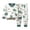B3-White, variant on CAUYDY 6T 7T Kids Girls Sleepers Baby Boy Clothes Long Sleeved T-Shirt and Elastic Waist Pants 2 Piece Set Cute Pajamas Fall Winter,White