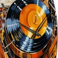 thumbnail image 3 of Designart "Resonating Rhythms on Vinyl Records I" Music Oversized Wall Clock, 3 of 5