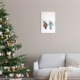 thumbnail image 2 of Stupell Industries Winter Holiday Gifts Dog Couple Holiday Photography Unframed Art Print Wall Art, 2 of 6