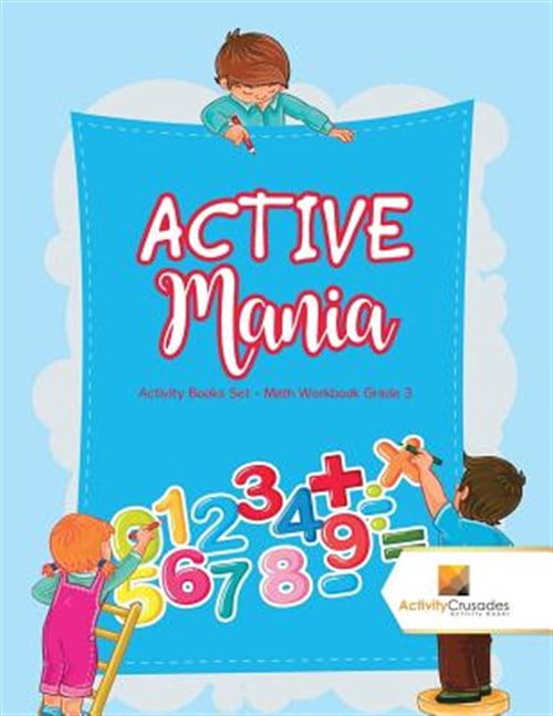 ACTIVE Mania: Activity Books Set - Math Workbook Grade 3, (Paperback)
