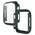 thumbnail image 1 of Vidrio templado + funda para Apple Watch Series 8/7/6/5/4/3/2/1/SE 38mm 40 41mm 42 44mm 45mm Protector de pantalla Marco de parachoques para IWatch Tan Jianjun unisex, 1 of 2