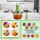 thumbnail image 5 of Brieftons Express - Picadora manual de alimentos para picar verduras, frutas, hierbas, cebolla de ajo para salsa, ensalada, pesto, guacamole, ensalada de col, cocina india, 5 of 5