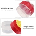 thumbnail image 2 of Shisuyan 3 Pcs Hummingbird Feeders Plastic Flower Shape Feeder Handheld Feeders, 2 of 8