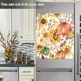 thumbnail image 6 of GZHJMY Sunflower Pumpkin Retro Autumn Leaves Dishwasher Magnet Cover Stickerative Refrigerator Magnet Panel Decal Cover for Home Kitchen Appliance Home Decor, 6 of 6
