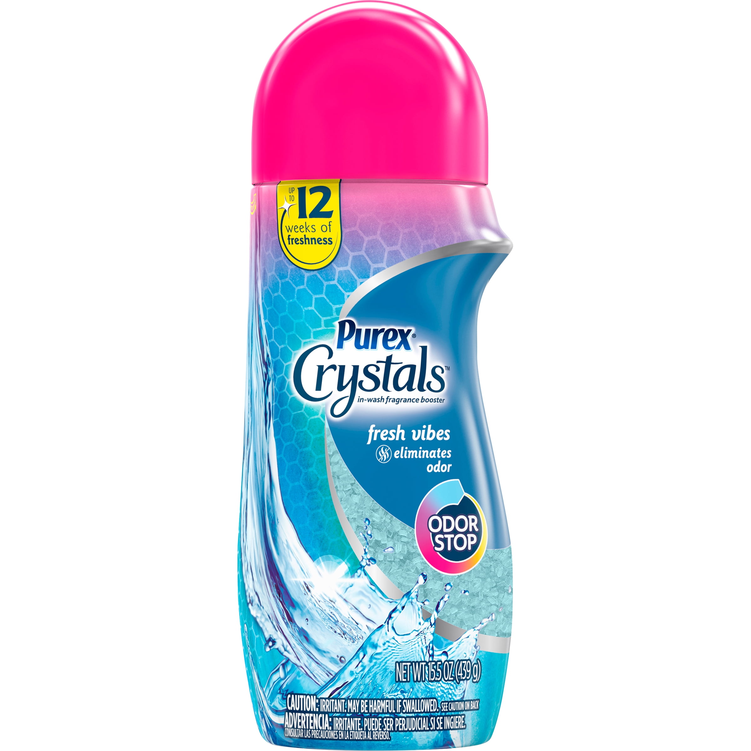Purex Crystals InWash Fragrance and Scent Booster, Fresh Vibes, 15.5