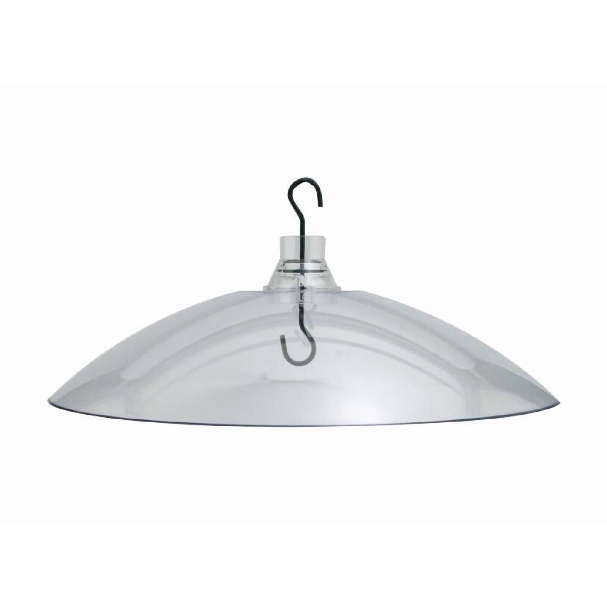 Audubon Heavy Duty Clear Hanging Squirrel Baffle with Hanging Clip, Clear