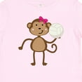 thumbnail image 4 of Inktastic Cute Volleyball Girl Monkey Girls Baby T-Shirt, 4 of 5