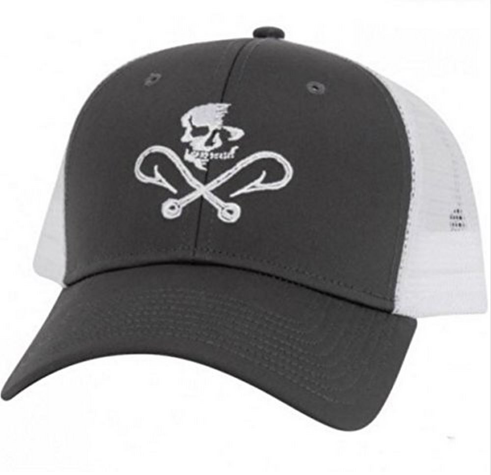 Salt Life Mens SKULL AND HOOKS MESH 