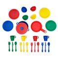 thumbnail image 1 of KidKraft 27-pc Primary Colored Cookware Set, 1 of 5
