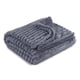 thumbnail image 1 of Yellow Mellow | Cobertor Cobija Stripes | King Size | Suave | Con Relieve | Ligera | Tamaño 230x200cm (Gris Azulado), 1 of 2