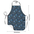 thumbnail image 2 of Fuzoiu Winter Blue Forest Deer Print Kitchen Cooking Aprons,Kitchen Cooking BBQ Aprons,Chef Apron with 2 Pockets for Men Women,Art Aprons for Painting Pottery Ceramics, 2 of 7