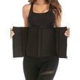 thumbnail image 4 of Womens Ultra Firm Control Shapewear Shaping Waist Trainer Cincher Corset Body Shaper Tummy Control Fat Burner Black Plus Size, 4 of 6