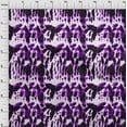 thumbnail image 3 of oneOone Velvet Purple Fabric Animal Skin Fabric For Sewing Printed Craft Fabric By The Yard 58 Inch Wide-Q7M, 3 of 5