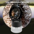 thumbnail image 4 of 10X Lupa de aumento de ojo de cilindro multifuncional Lupa para esquina de reloj Negro + Transparente, 4 of 5