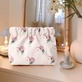 thumbnail image 5 of Small Makeup Bag For Women Mini Cosmetic Pouch Travel Organizer No Zipper Self Closing Purse Accessories Holder For Jewelry Headphones, 5 of 5