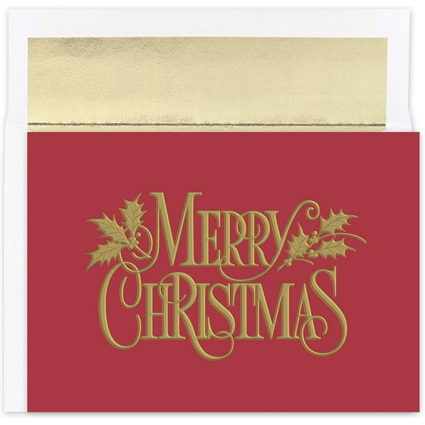 Masterpiece Studios Holiday Collection 18Count Boxed Christmas Cards